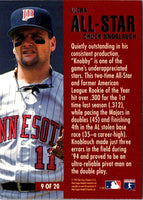 1995 Ultra All-Stars Gold Medallion Chuck Knoblauch #9
