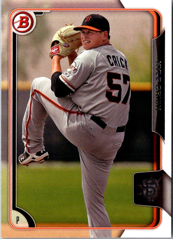 2015 Bowman Draft Picks & Prospects Kyle Crick #90