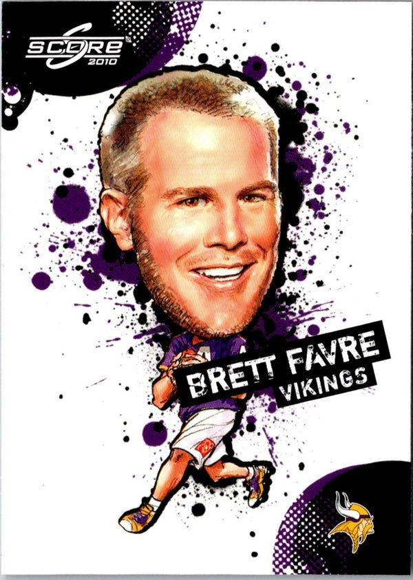 2010 Score NFL Players Brett Favre #6