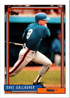 1992 Topps Traded Dave Gallagher #37T