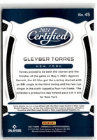2021 Panini Chronicles Certified Gleyber Torres #45