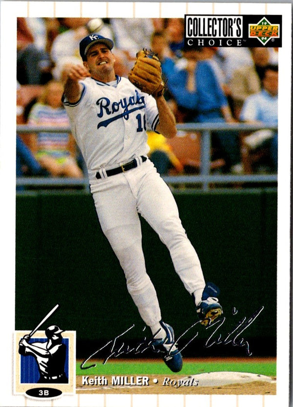 1994 Collector's Choice Silver Keith Miller #409