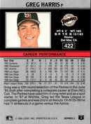 1991 Leaf Greg Harris