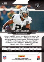 2020 Panini Prizm Blue Josh Jacobs #130