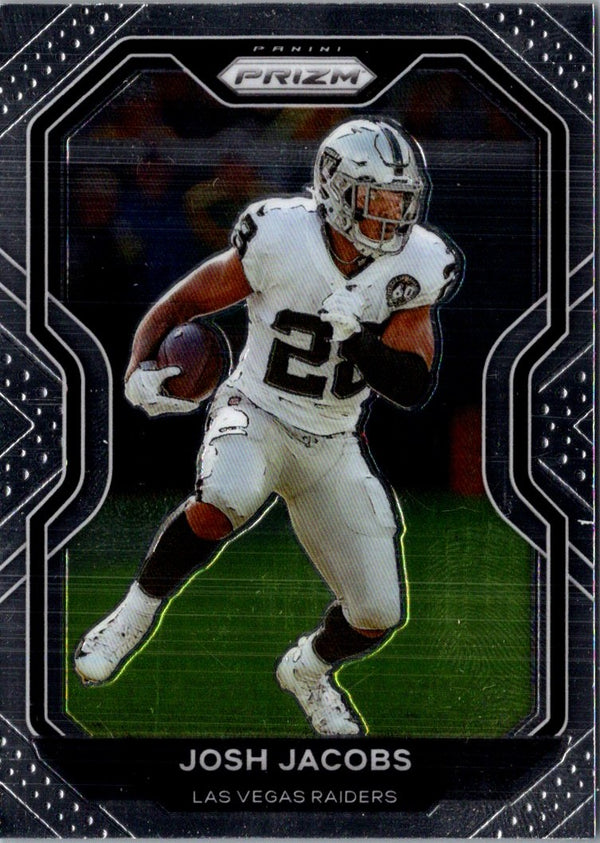 2020 Panini Prizm Blue Josh Jacobs #130