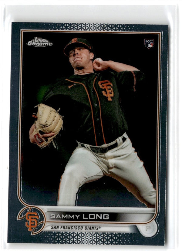 2022 Topps Chrome Sammy Long #59 Rookie