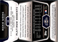 2012 Bowman Platinum Rickie Weeks #42