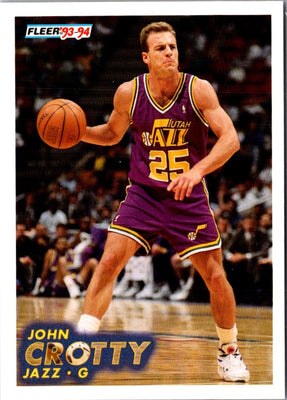 1993 Fleer John Crotty #388