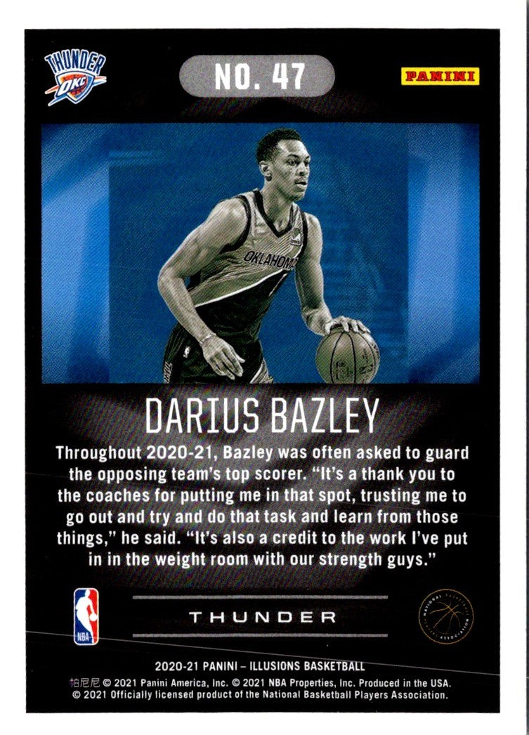 2020 Panini Illusions Darius Bazley