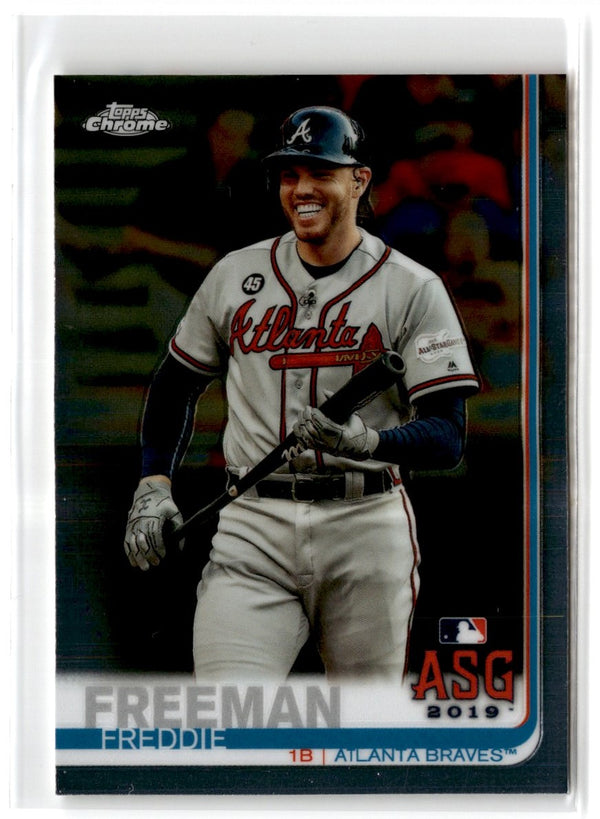 2019 Topps Chrome Update Edition Freddie Freeman #69