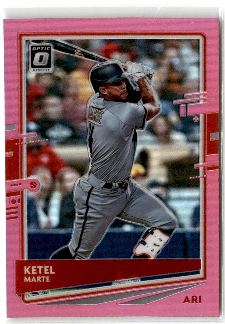 2020 Donruss Optic Pink Ketel Marte