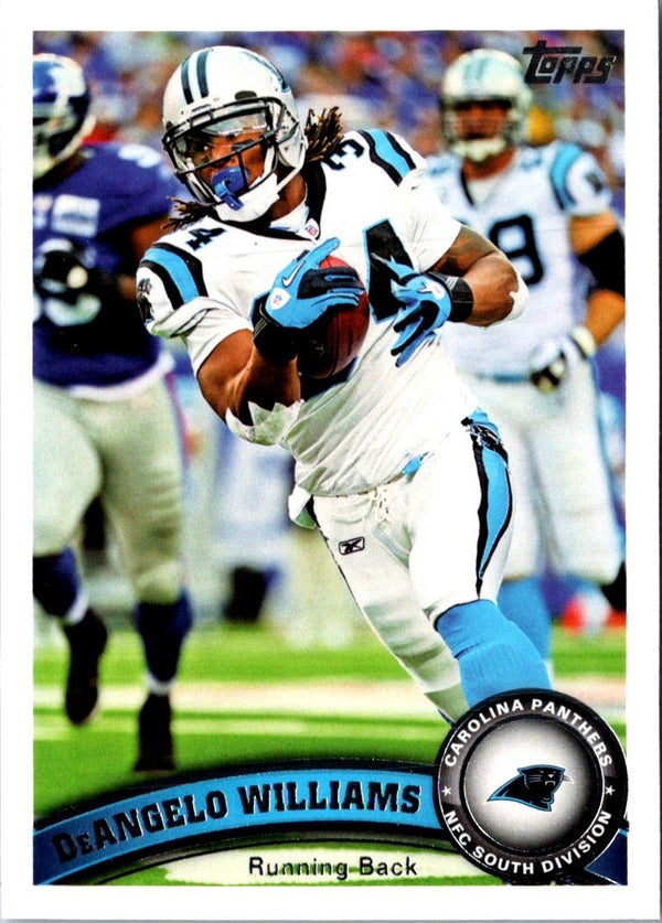 2011 Topps DeAngelo Williams #39