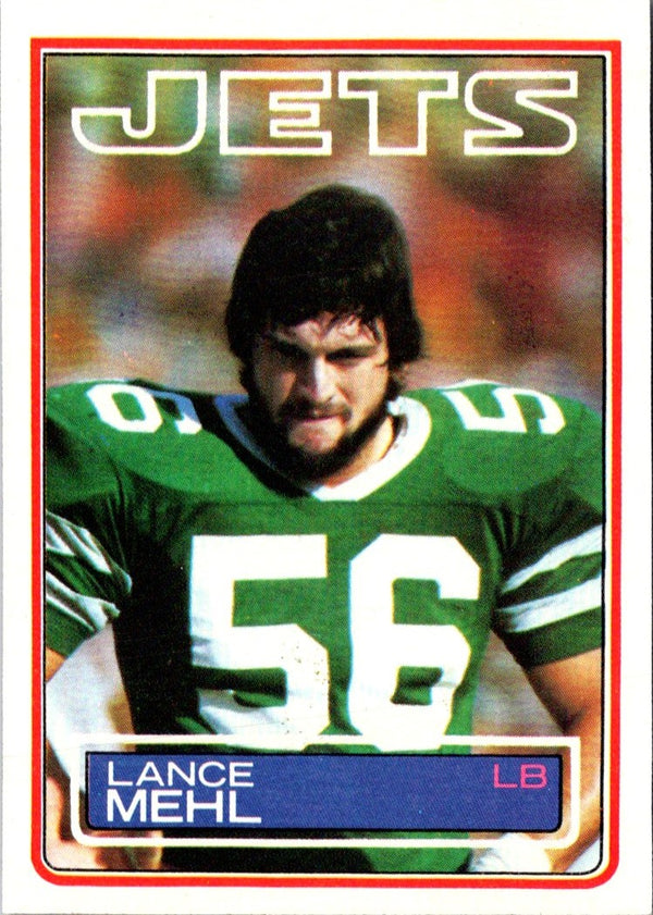 1983 Topps Lance Mehl #349 Rookie