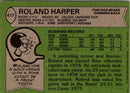 1978 Topps Roland Harper