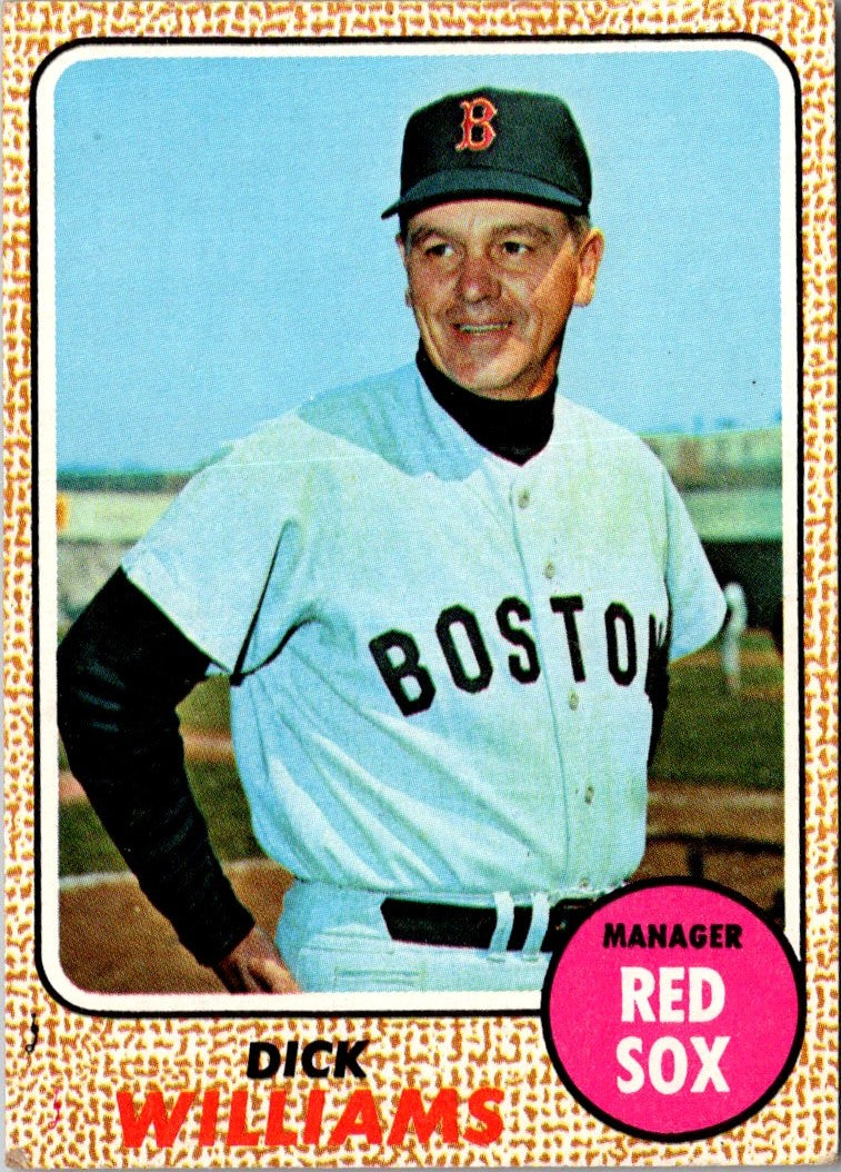 1968 Topps Dick Williams