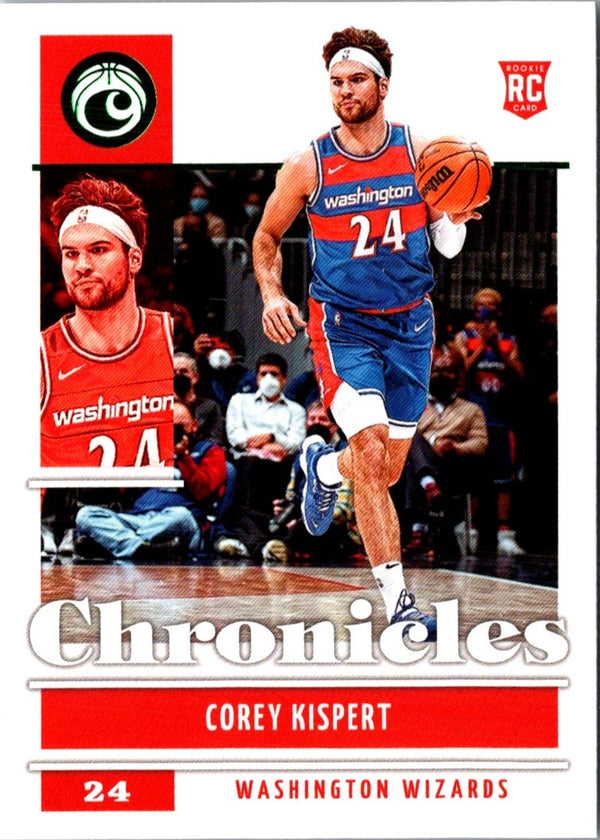 2021 Panini Chronicles Corey Kispert #40 Rookie