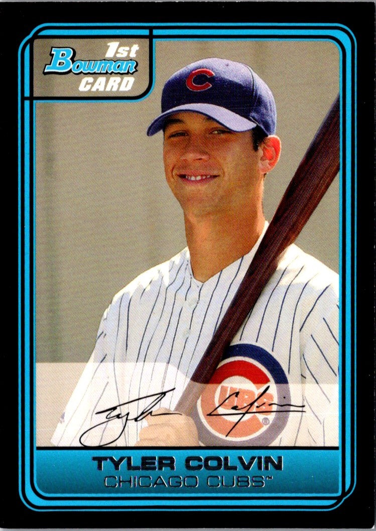 2006 Bowman Draft Picks & Prospects Tyler Colvin