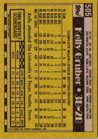 1990 Topps Kelly Gruber #505