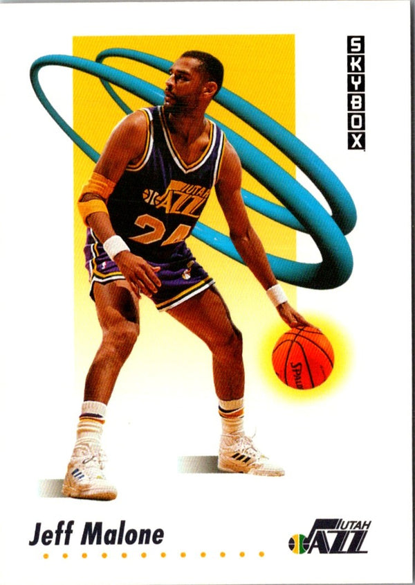 1991 SkyBox Jeff Malone #282