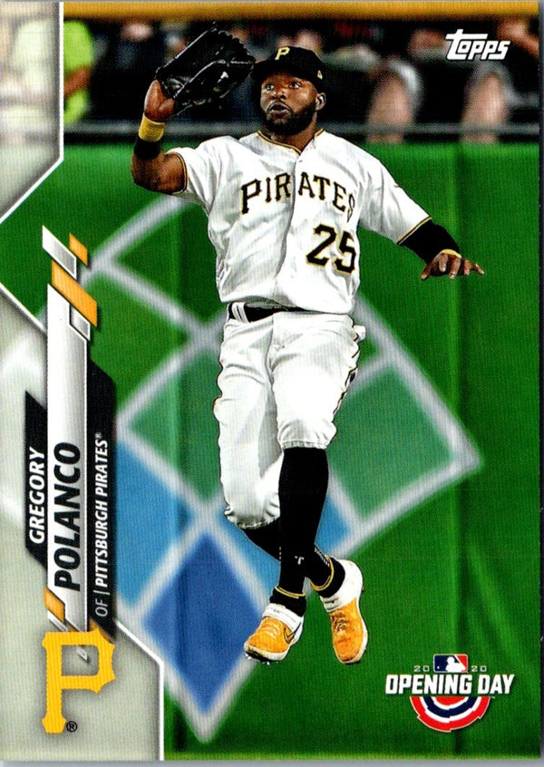 2020 Topps Opening Day Gregory Polanco #137