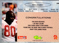 1993 Classic Draft Stars Eric Curry #DS6