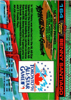 1992 Stadium Club Dome Benny Santiago #164