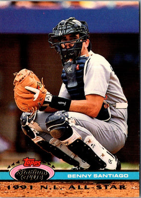 1992 Stadium Club Dome Benny Santiago #164