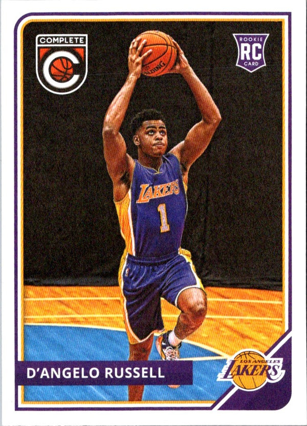 2015 Panini Complete D'Angelo Russell #330 Rookie