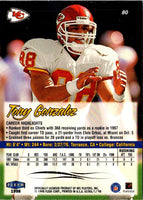 1998 Ultra Tony Gonzalez #80