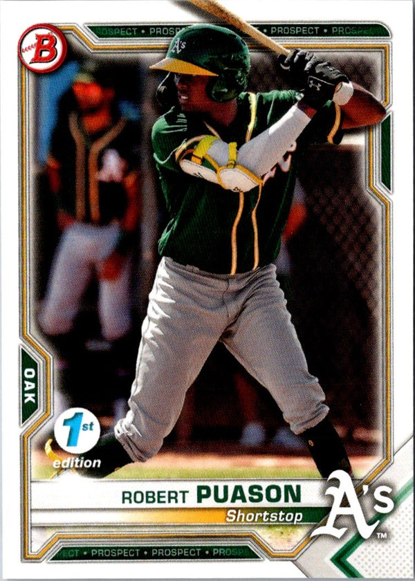 2021 Bowman 1st Edition Robert Puason #BFE-45