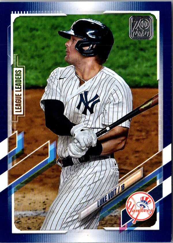 2021 Topps Blue Luke Voit #252