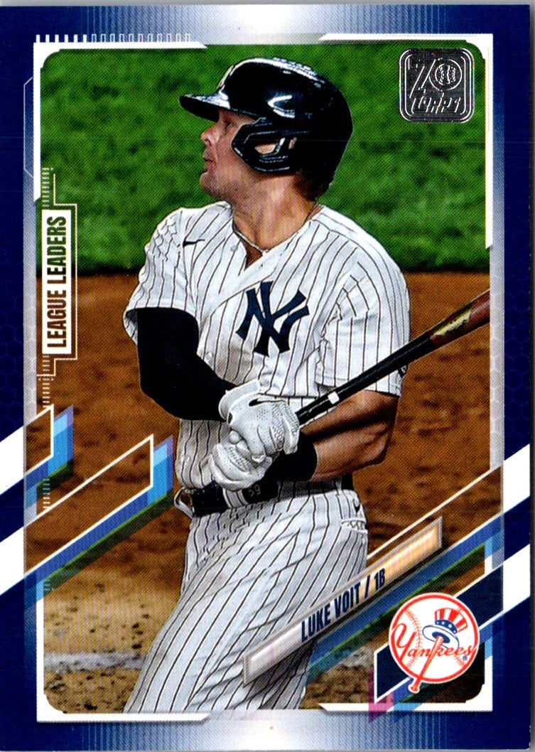 2021 Topps Blue Luke Voit