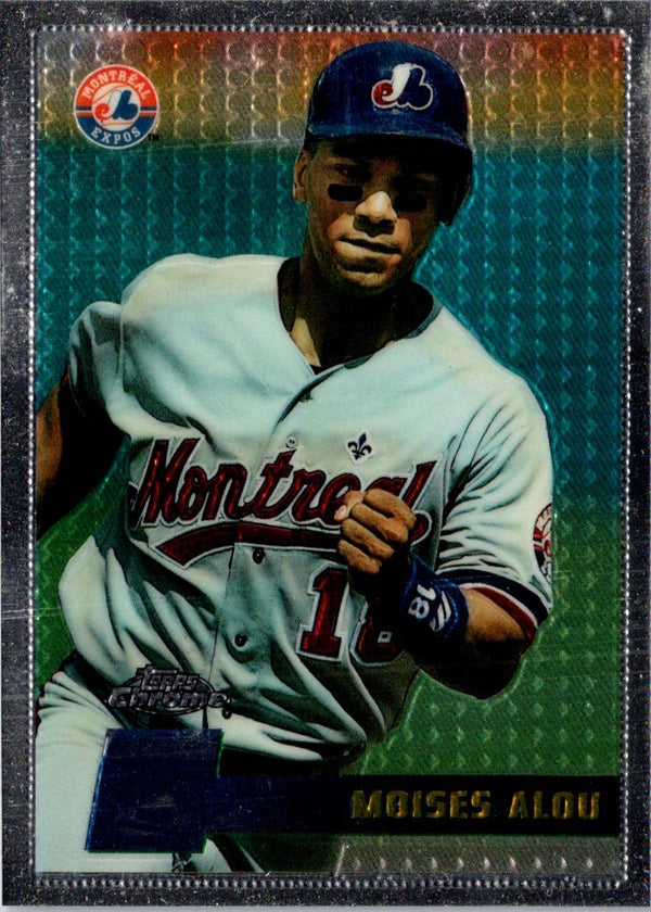 1996 Topps Chrome Moises Alou #123