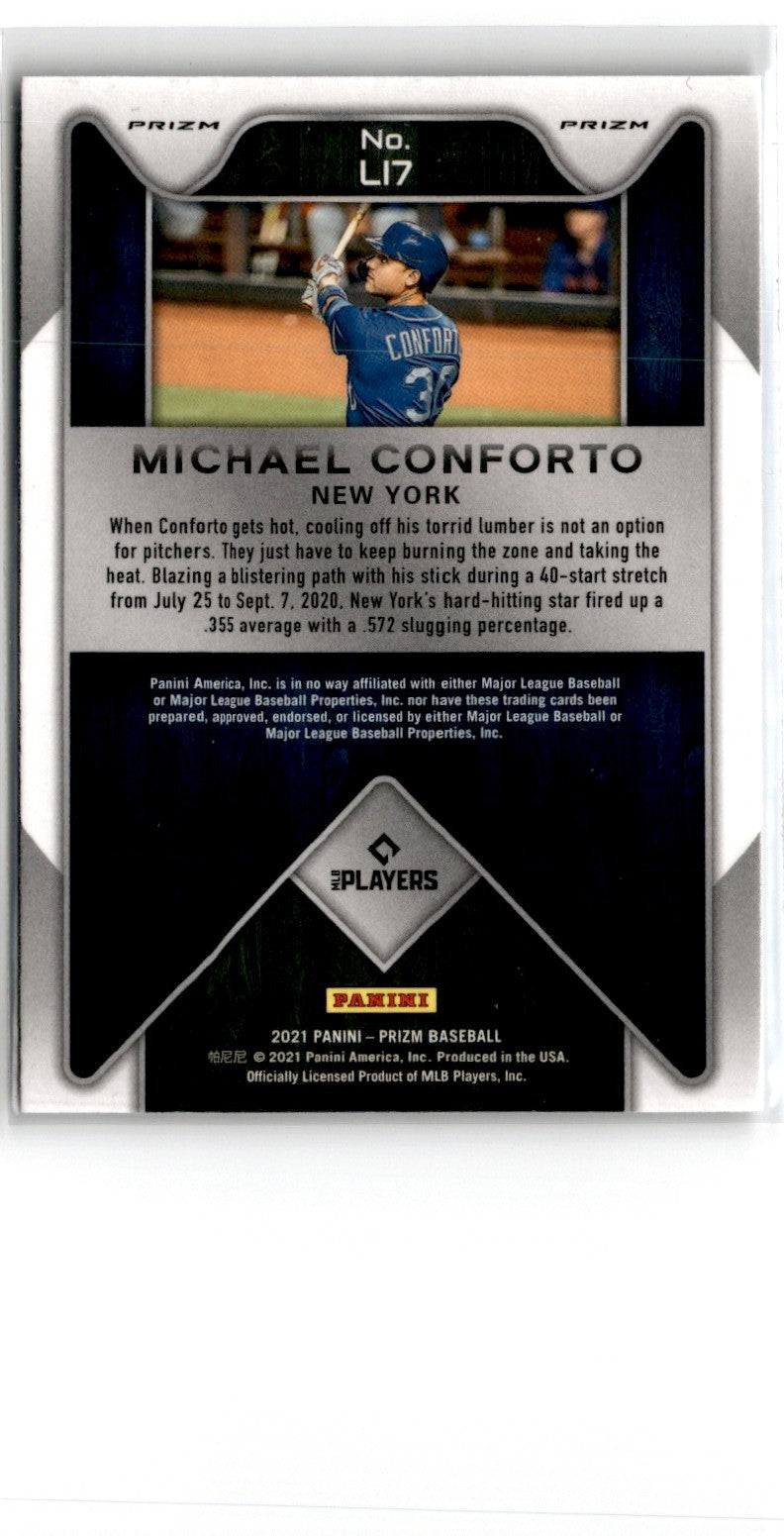 2021 Panini Prizm Lumber Inc. Michael Conforto