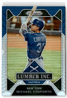 2021 Panini Prizm Lumber Inc. Michael Conforto #LI7