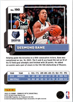2022 Donruss Optic Desmond Bane #190