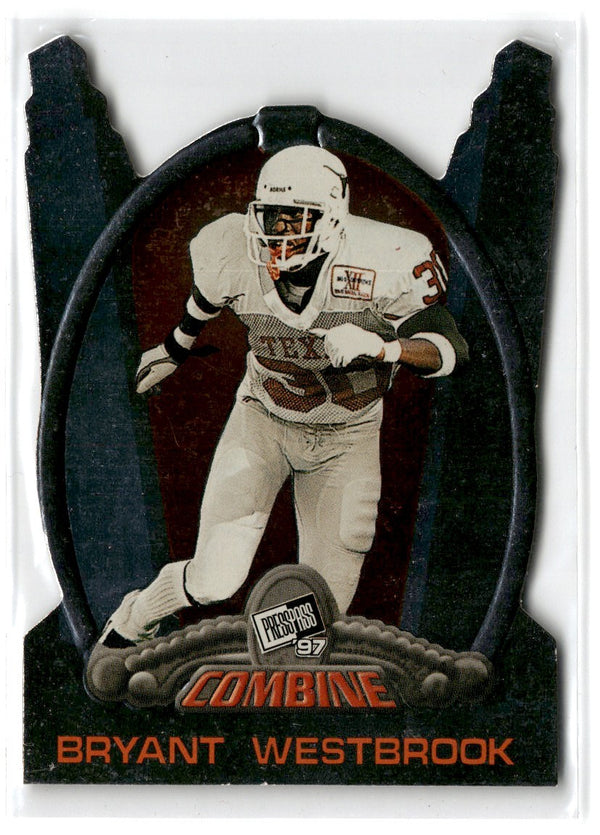 1997 Press Pass Combine Bryant Westbrook #20