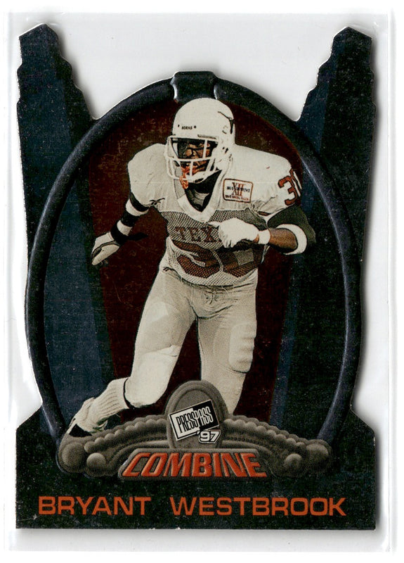 1997 Press Pass Combine Bryant Westbrook #20