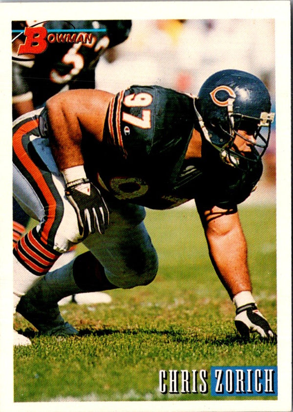 1993 Bowman Chris Zorich #301