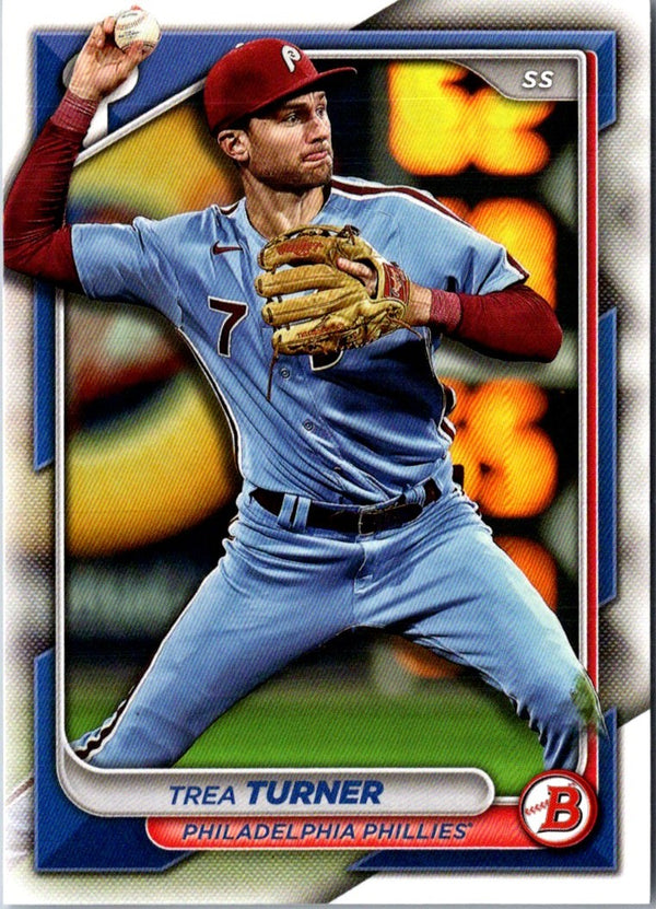 2024 Bowman Trea Turner #4