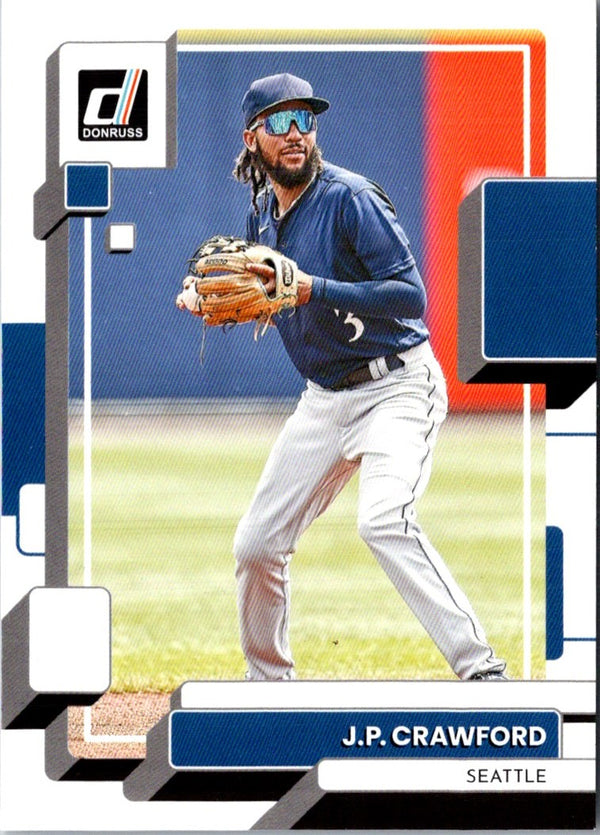 2022 Donruss Holo Blue J.P. Crawford #137