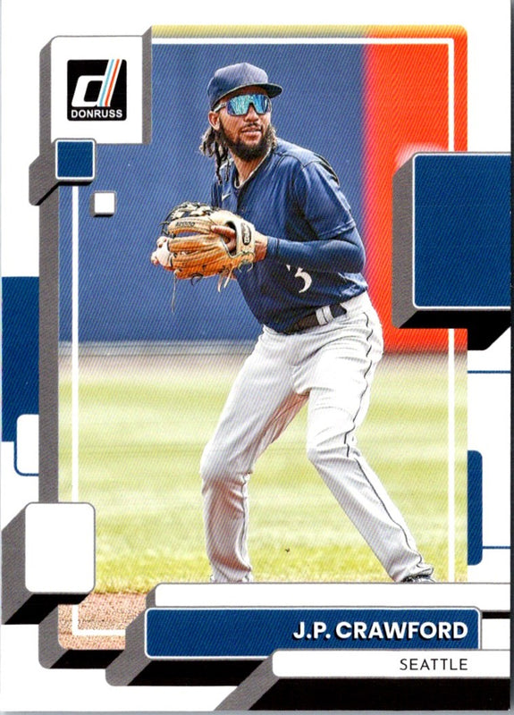 2022 Donruss Holo Blue J.P. Crawford #137