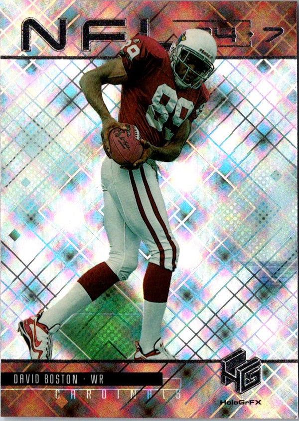 1999 Upper Deck HoloGrFX NFL 24/7 David Boston #N12