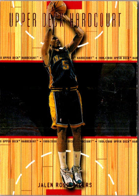 1999 Upper Deck Hardcourt Jalen Rose #22
