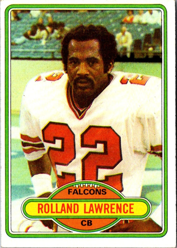 1980 Topps Rolland Lawrence #37