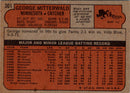 1972 Topps George Mitterwald