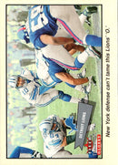 2001 Fleer Tradition Glossy Detroit Lions
