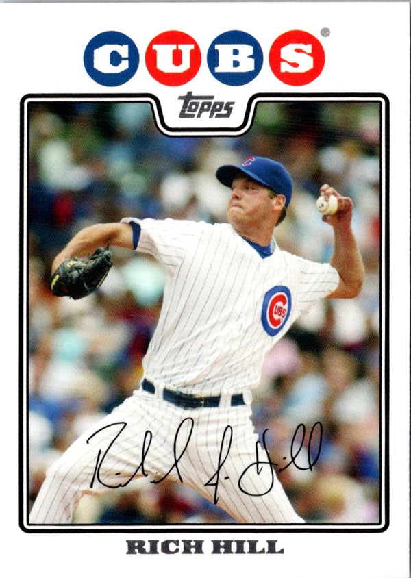 2008 Topps Rich Hill #614