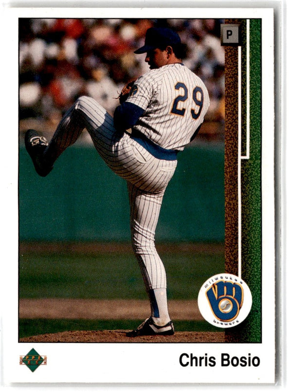 1989 Upper Deck Chris Bosio #292