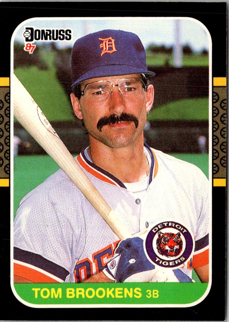 1987 Donruss Tom Brookens